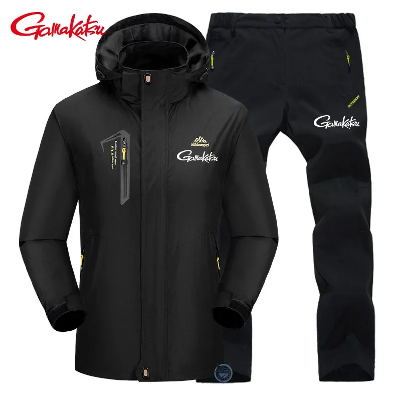 

Gamakatsu 2024 New Charge Coat Men's Outdoor Sports Spring Autumn Thin Fishing Suits Waterproof Coat Men Mountaineering Clothes