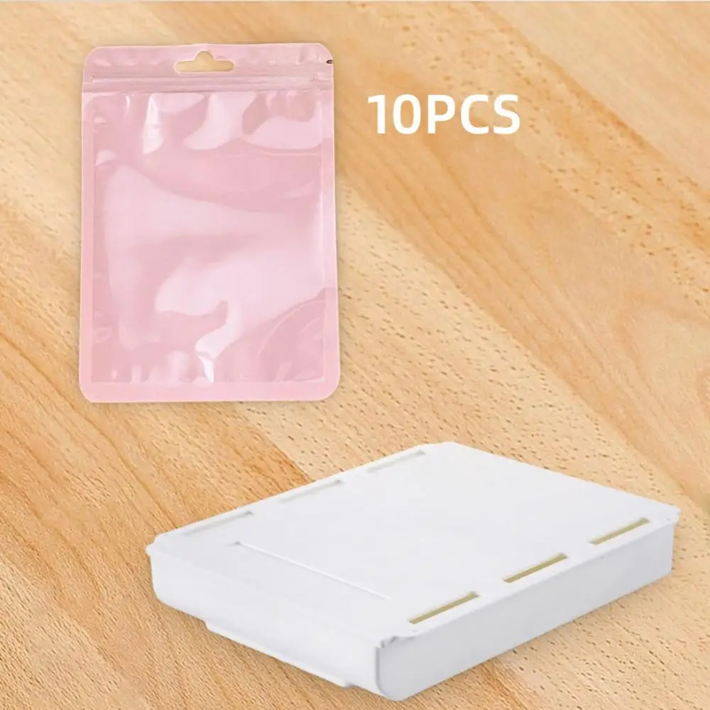 

Practical Pocket Closure Easy Installation Self-sealing Bag Zipper Bag Desk Accessories Fashionable Storage Box Invisible Design
