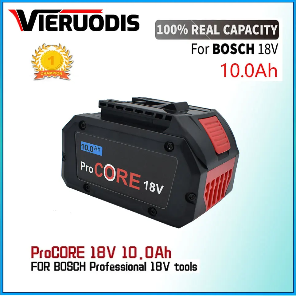 

18V 10.0Ah ProCORE Ersatz Batterie für Bosch 18V Professionelle System Cordless Werkzeuge BAT609 BAT618 GBA18V80 21700 Zelle