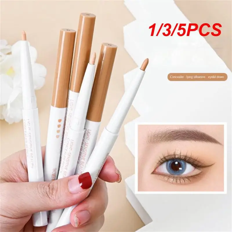 

1/3/5PCS Concealer Pen Tearful Groove Black Circles Pockmark Eyebrows Makeup Beauty Light Concealer Pencil Concealer Stick