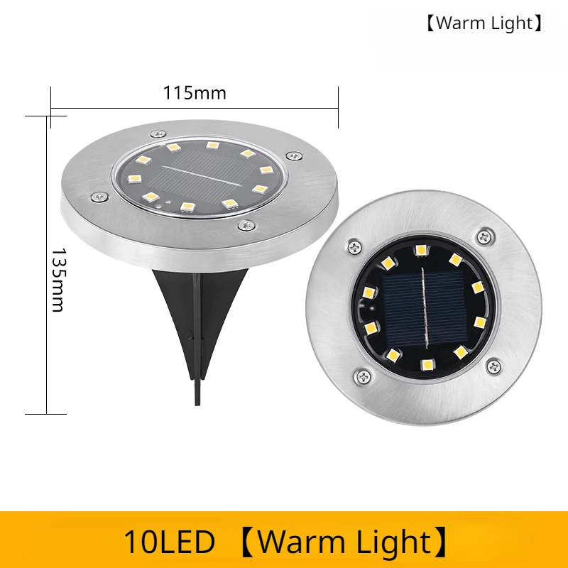 10LED warm light