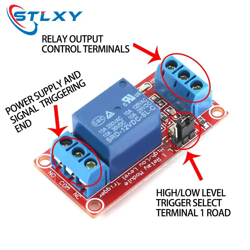 รูปสินค้า โมดูลรีเลย์ 5-24V สำหรับ Arduino และ MCU อื่นๆ