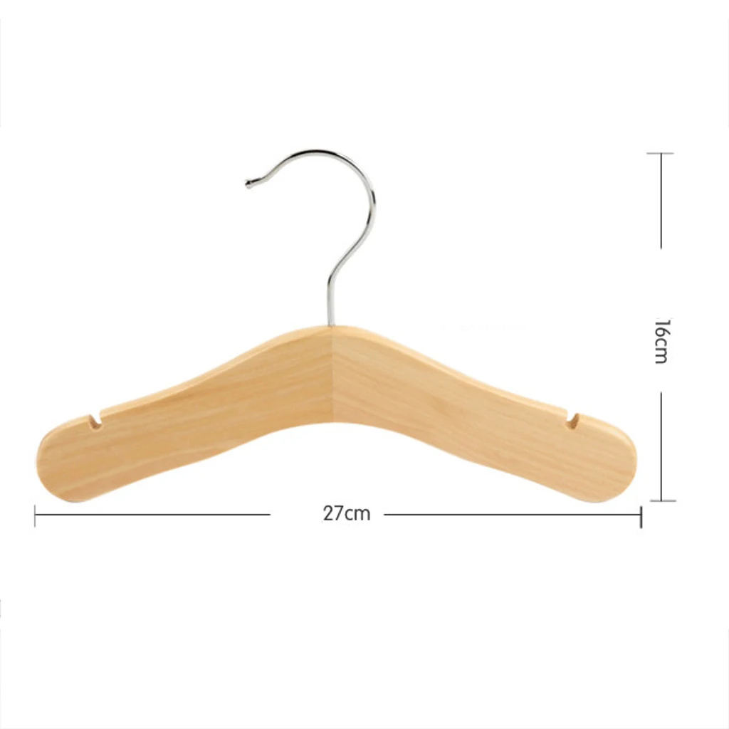 Children Baby Kids Wood Wooden Coat Clothes Pants Hook Hanger Rack Stand