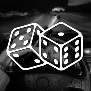 Adesivi DICE, Adesivi Carini e Divertenti per Auto, Camion, Moto e Laptop!