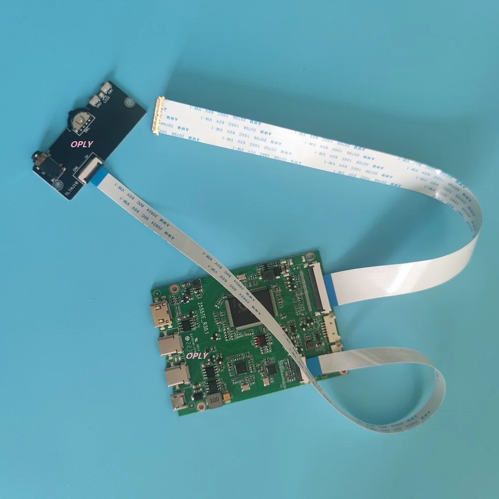 

Комплект для B156HAT01.0 15,6 "1920X108 0 СВЕТОДИОДНЫЙ монитор EDP плата контроллера с Mini HDMI-совместимый Micro USB Type-C ЖК-экран DIY