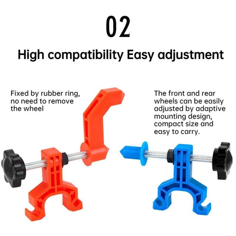 TOOPRE Bicycle Wheel Truing Stand Bike Rims Adjustment Tools MTB Road Bike Wheel Repair Tools With Wrench Cycling