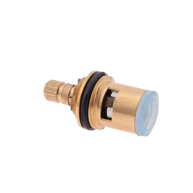 Brass Faucet Angle Valve Core Spout Sink Water Connection Outlet Kitchen Faucet Valve Accessories Home Lavatories Spare Parts 4