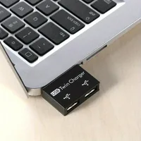 USB2.0 Splitter 1 Male To 2 Ports Female USB Hub Adapter Converter For Huawei Xiaomi Macbook Phone Laptop Charging Accessories - Image 4