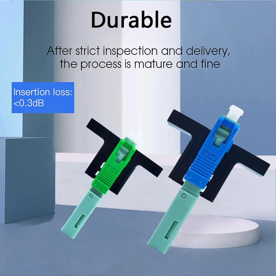 FTTH SC UPC Optical fibe quick connector SC FTTH Fiber Optic Fast Connector Embe