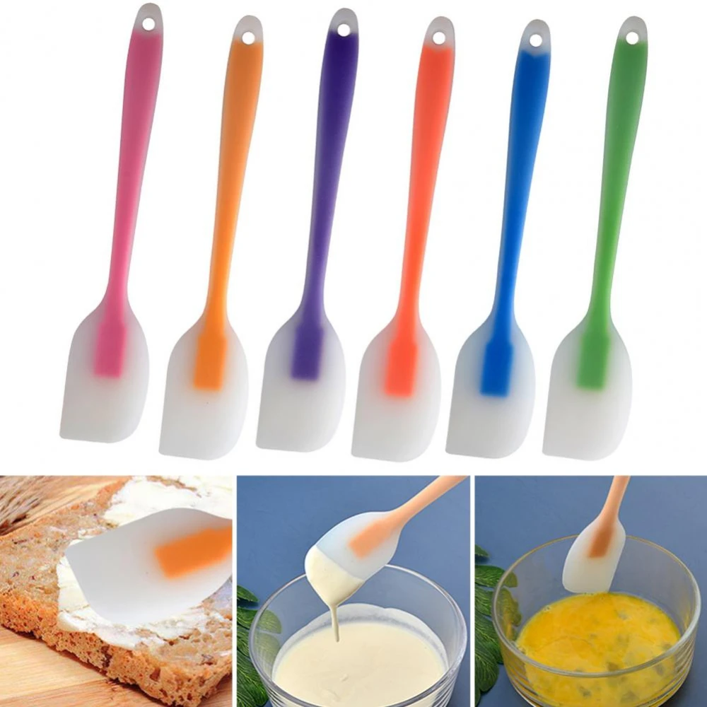 27 X 5 Cm Kitchenware Silicone Cake Cream Spatula For Kitchen Accessories Cookie Cutter Mold Things Knife Bakeware Dining Bar