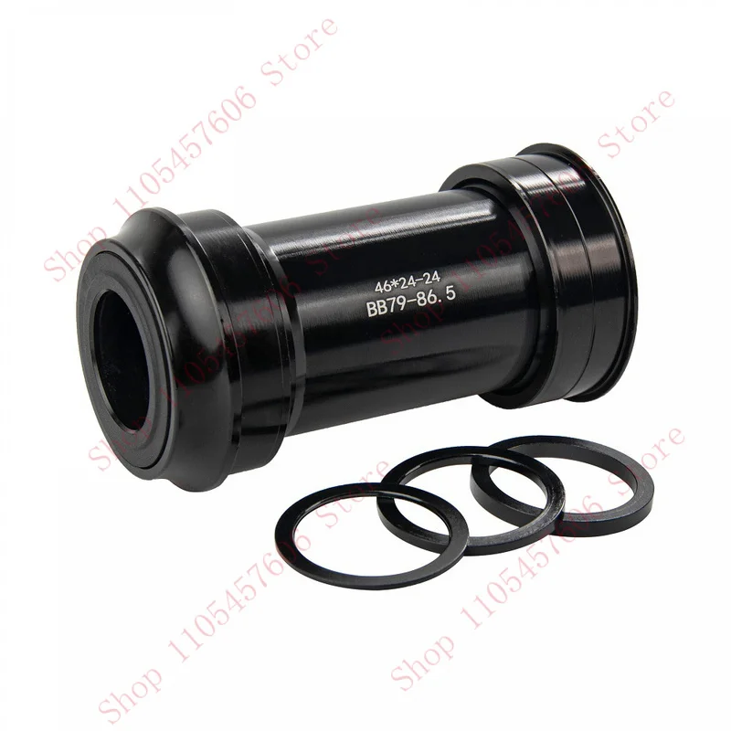 BB79 하단 브래킷 86.5mm, PF86 프레스핏 46mm(24mm 스핀들용), MTB 로드 바이크용 세라믹 베어링