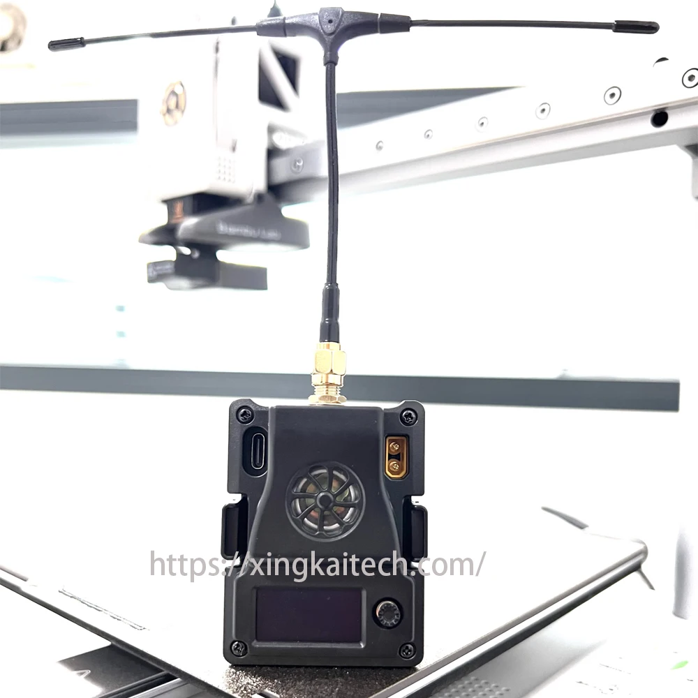 Module ELRS 2.4G TX/RX pour radio FPV avec antenne et connecteurs