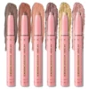 6Pcs Set Matte Effect Eyeshadow Stick   Natural and long-lasting Multi-purpose Shiny Metallic Matte Shimmer Highlighting Eyeline 6