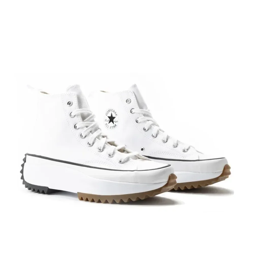Description Picture 5 of itemConverse White Run Star Hike High Top Comfortable Height Increasing Canvas Shoes Men and Women's Casual Board Shoes