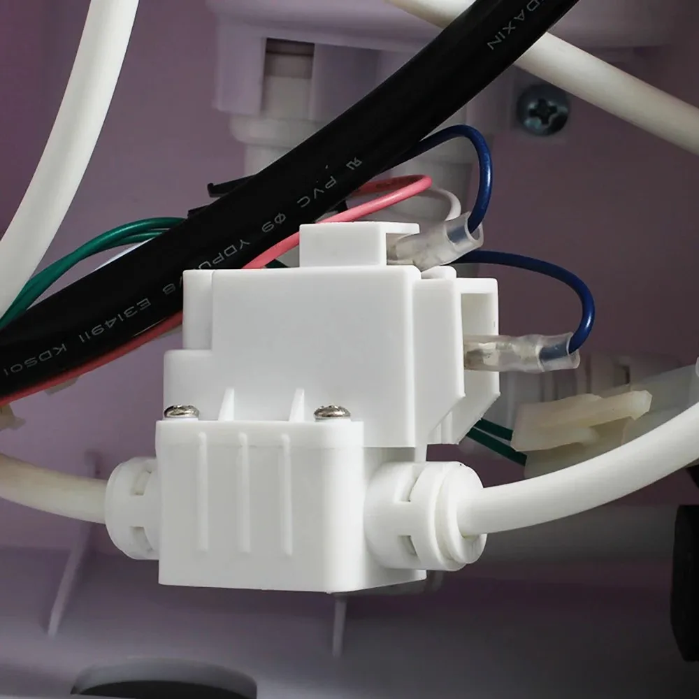 Water Tank Switch Valve Connector RO Water Tank High/Low Pressure Switch Relief Valve 1/4" Hose RO Water Filter Connector For Reverse Osmosis System Pump Motor