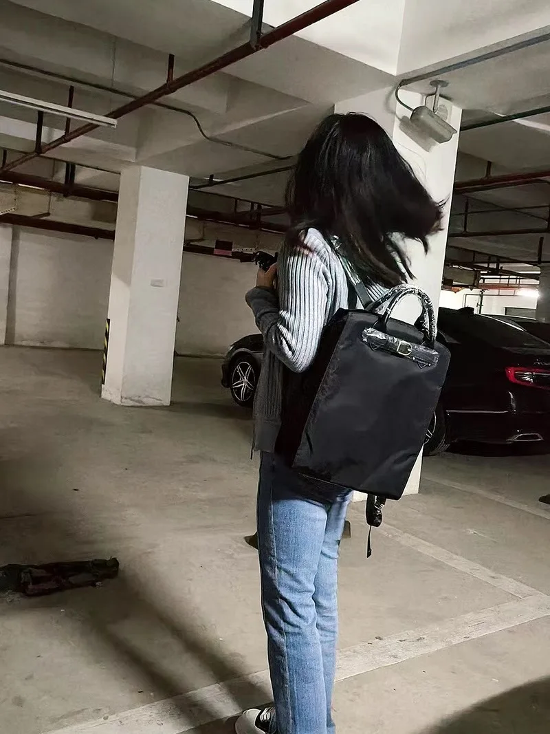 

Tote Bag Women Nylon Waterproof Soft Casual High-Capacity Shoulder Bag Backpack Handbag Travel Bag High Quality