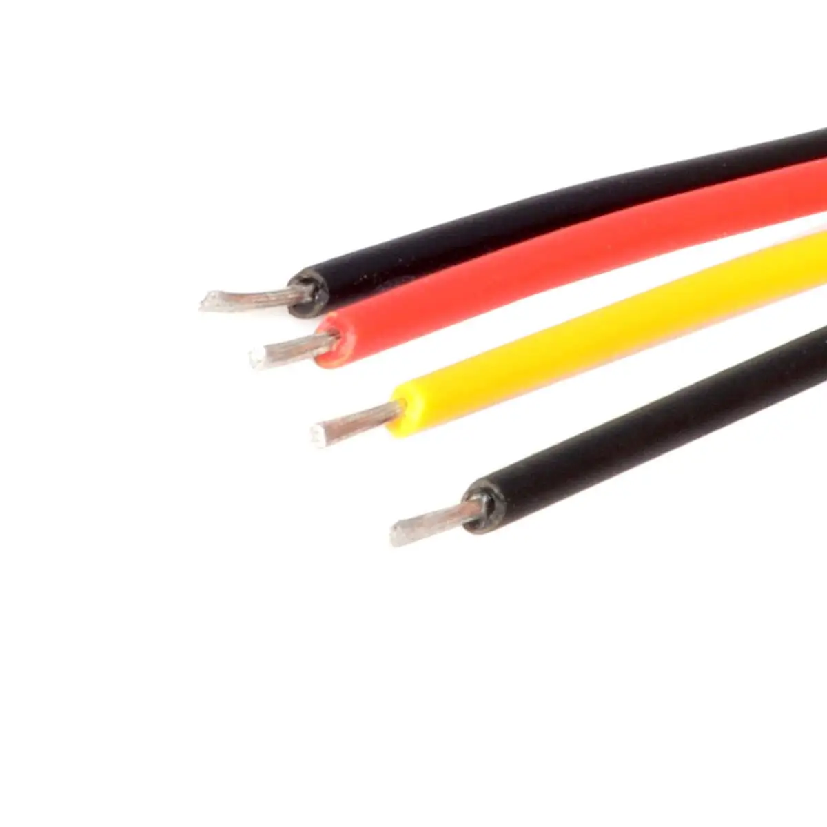 1PCS/5PCS/10PCS ATX Molex 마이크로 맞춤 피치 3.0mm 4Pin 남성-개방형 와이어 전원 어댑터 케이블 20cm 20AWG UL1007