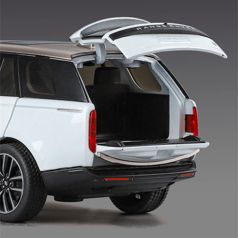 1/32 범위 랜드 로버 SV SUV 합금 자동차 모델 다이캐스트 금속 오프로드 차량 자동차 모델 시뮬레이션 소리와 빛 어린이 장난감 선물