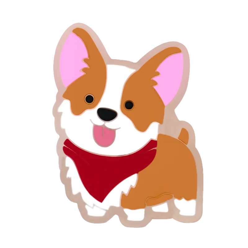 1/14 Stück LED beleuchtete süße Hund Schuh Charms lustige Dackel Schuh Dekoration Zubehör Hund Mam Pin für Frauen Garten Sandalen Jeans – Detail 16