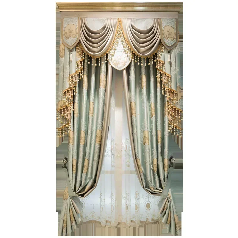 

20142-XZ-Curtains for Living Room Biology Cell Structure Pattern Curtains for Child Bedroom Kitchen Decor