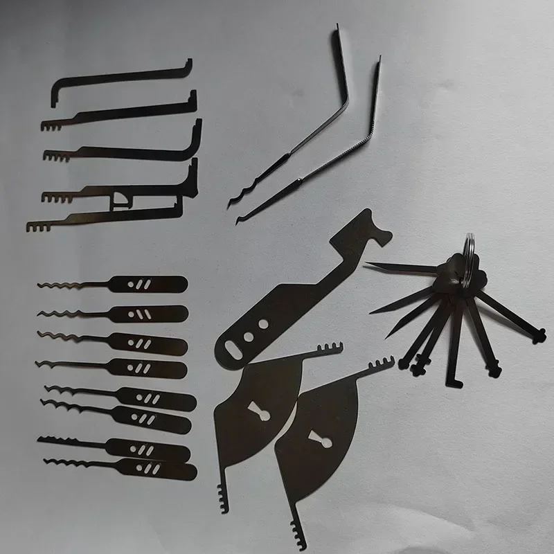EDC Multitool Door Repair Comb Tool Bypass Lockpicks locksmith Tools Master Lock For all locks Master Combo Lock Maintenance Set