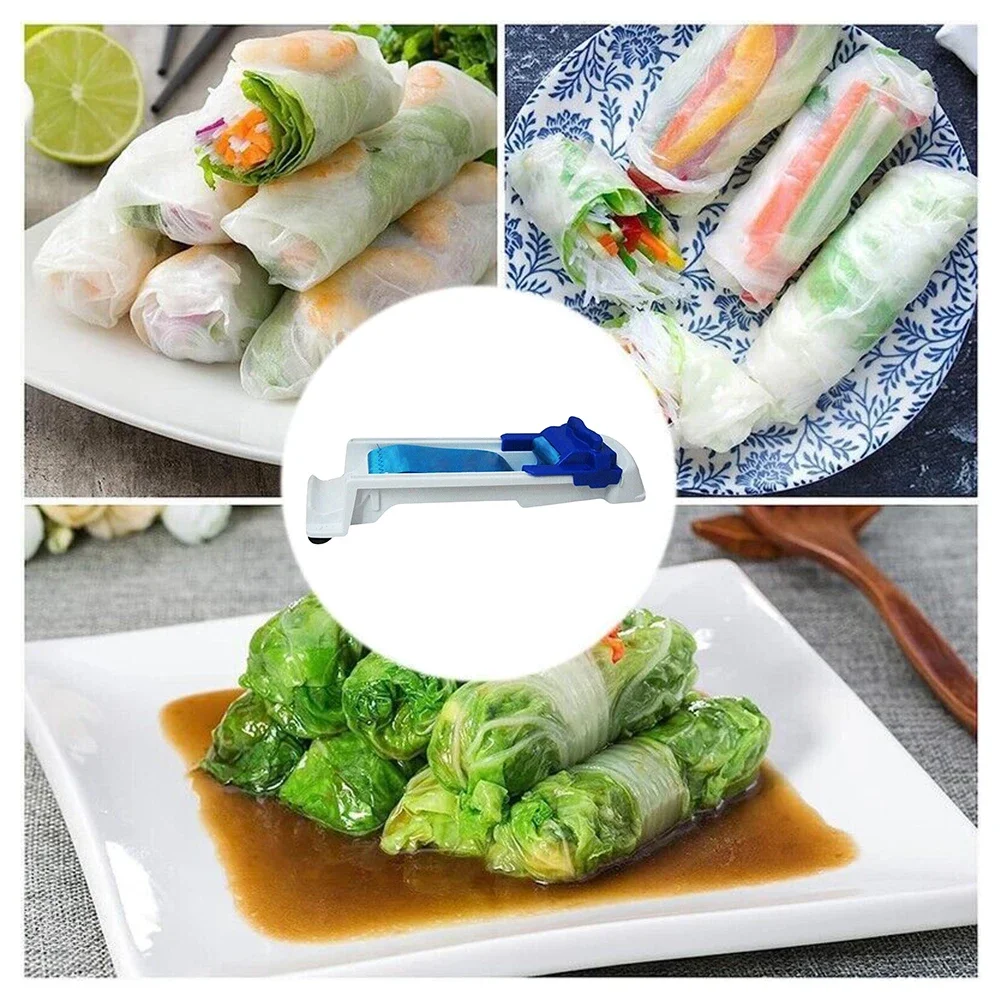 Convenience Perfect Roll Sushi Making Machine Magic Roller Meat and Vegetable Roller Stuffed Grape Cabbage Leaf Rolling Tool