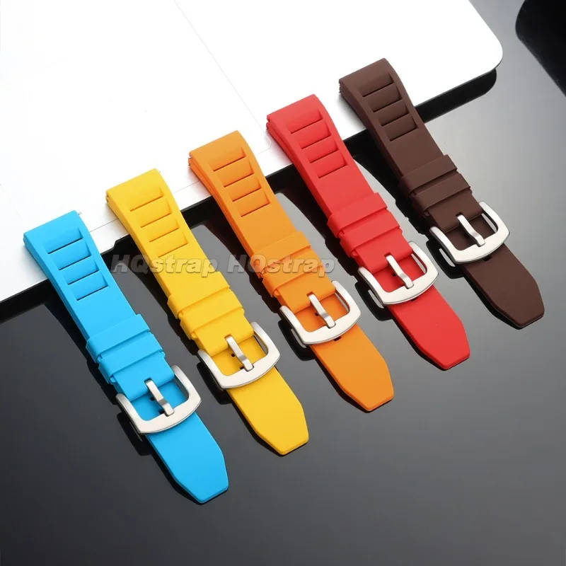 Waterproof Sport Silicone Watch Strap - Quick Release Soft Bracelet Replacement