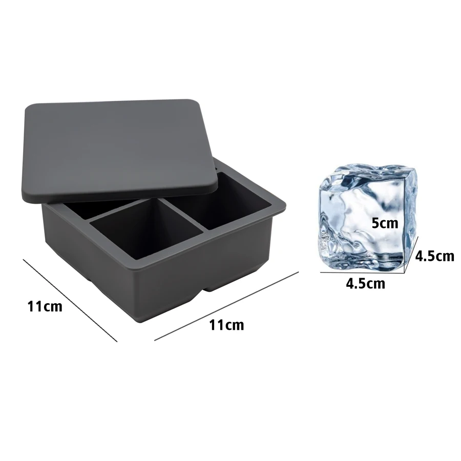 100% Food Grade Silicone Ice Cube Ice Cube Popsicle Mold Maker Shape Easy to Remove Tray Fade Resistant Summer Cbe