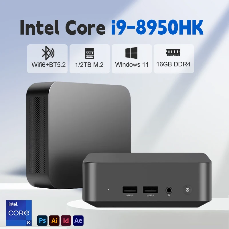 Mini PC Windows 11 Intel Core I9 8950HK 16GB DDR4 512GB 1TB SSD PC mini-pc-windows-11-intel-core-i9-8950hk-16gb-ddr4-512gb-1tb-ssd-pc