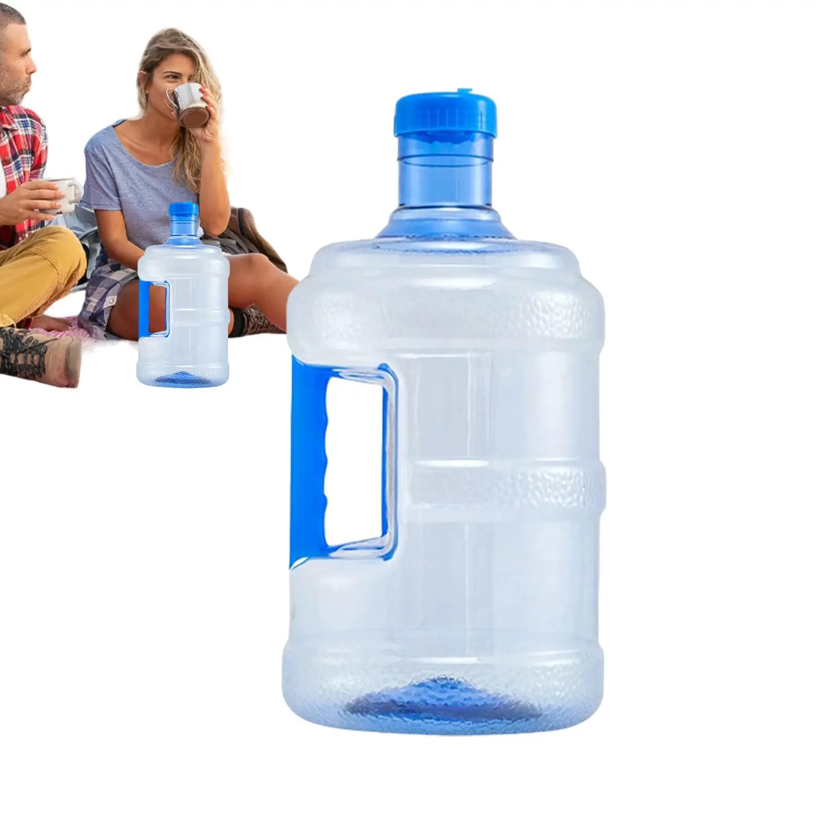 5/7,5L Auto-Wassereimer, lebensmittelechte Wasserspeichertanks, Reisewassertank mit Zapfhahn für Outdoor-Camping – Detail 3