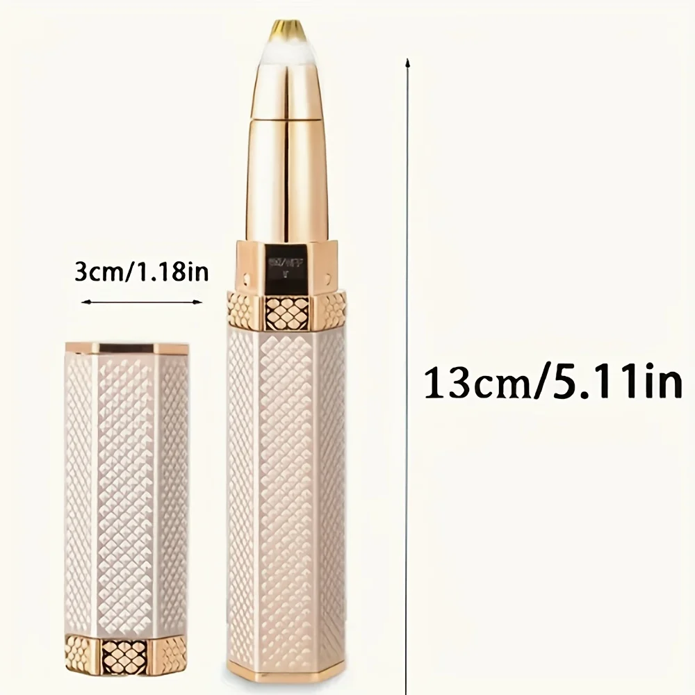 Rechargeable 4-in-1 Women's Electric Shaver for Full Body Hair Removal Including Eyebrow Nose and Bikini Trimming 5