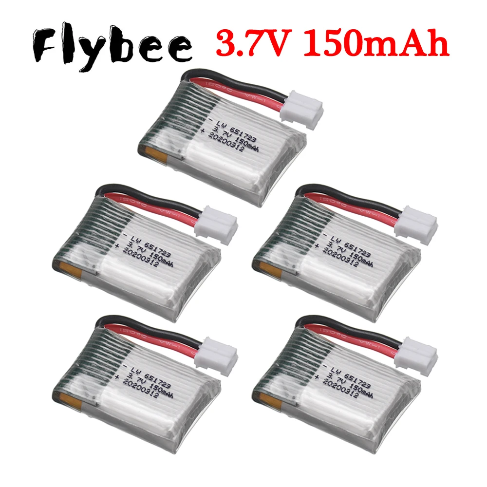 Аккумулятор H36 3,7 в 150 мАч для E010 E010C E011 E013 F36 NH010 Аккумулятор для радиоуправляемого квадрокоптера 3,7 в Lipo