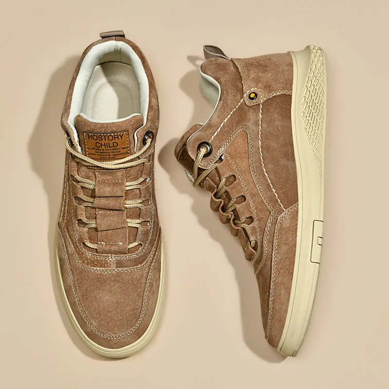 Spring Fashion Men Sneakers Elevator Shoes 7CM Invisible Heightening Shoes Man Trendy High Top Breathable Casual Taller Shoes 5