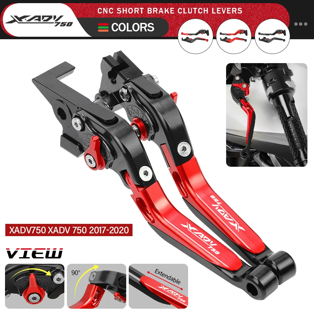 

Motorcycle CNC Aluminum Extendable Folding Adjustable Brake Clutch Levers For HONDA XADV750 XADV 750 2017 2018 2019 2020