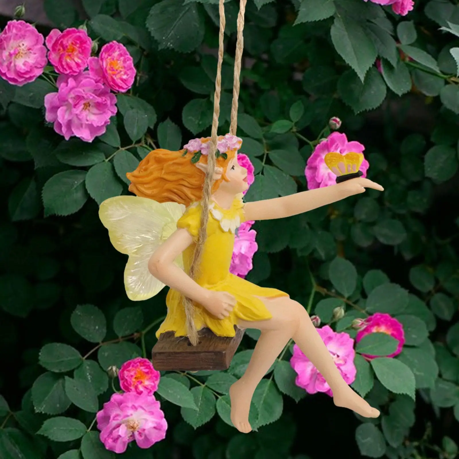 

Искусственная Цветочная сказочная статуя для сада, двора, улицы