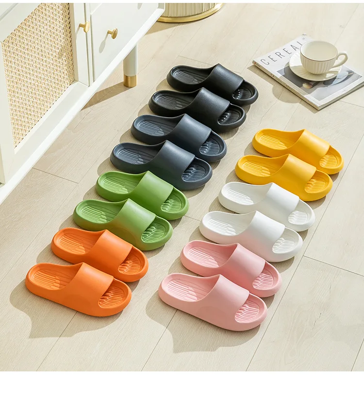 Big Size Unisex Summer Slippers: Comfy Flat Sandals for Indoor Relaxation - true deals club