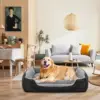 ATUBAN Dog Beds for Large Dogs, Washable Pet Bed Mattress Comfortable, Warming Rectangle Bed for Medium and Large Dogs, Cat Pets 4 ATUBAN Dog Beds for Large Dogs, Washable Pet Bed Mattress Comfortable, Warming Rectangle Bed for Medium and Large Dogs, Cat Pets 4
