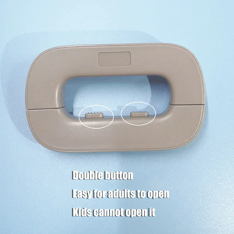 قفل ثلاجة منزلي مضاد للقرصة لحماية اليد للأطفال، أقفال أمان للأطفال، أبازيم مخصصة لباب الثلاجات