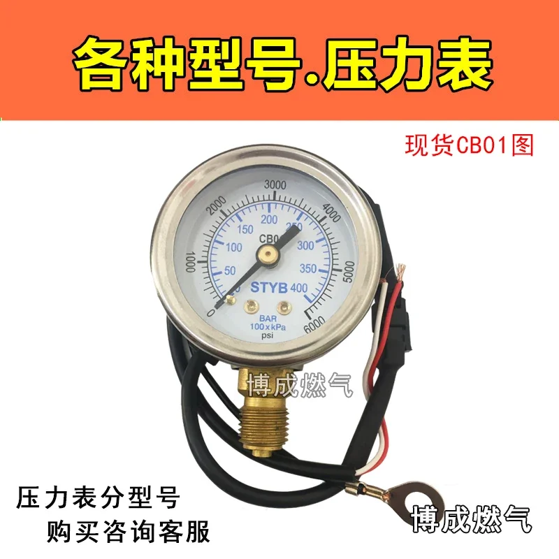 스테인리스 스틸 압력계 자동차 천연가스 CNG 가스