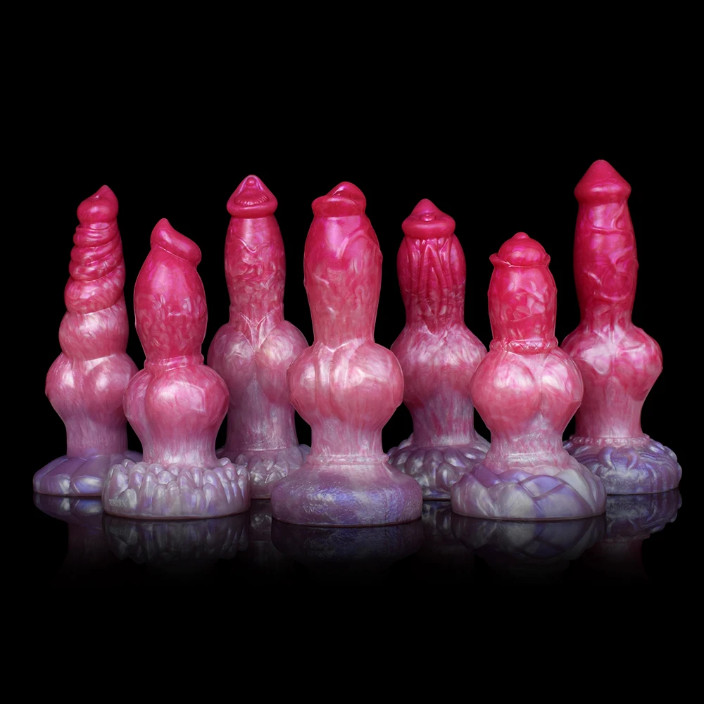 Looking for FAAK Fantasy Dog Knot Dildo With Sucker Silicone Large  