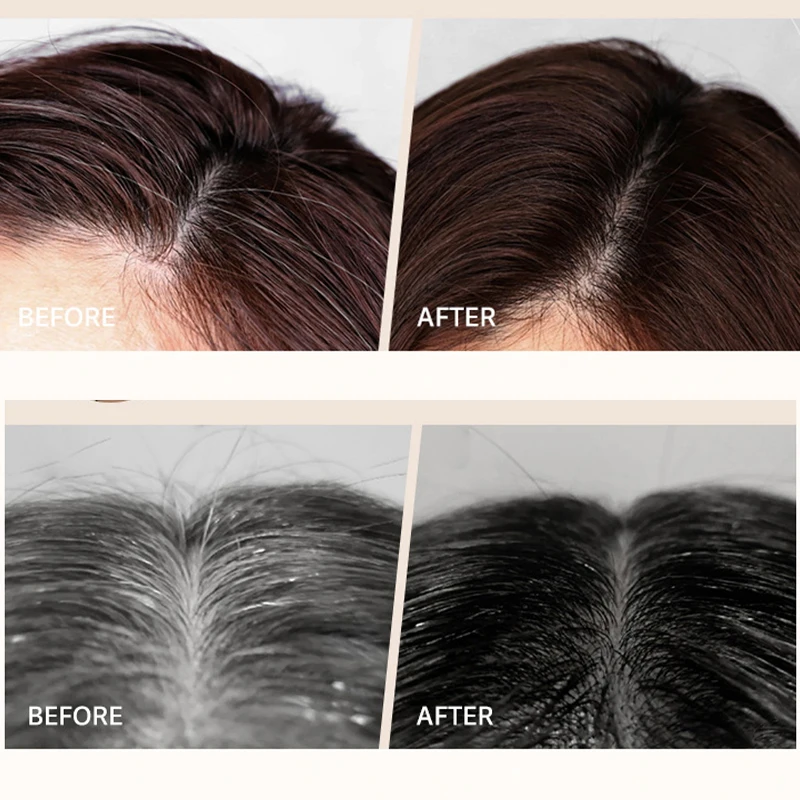 Instant Touch-Up Hair Color Pen: New Black Brown for Fast Gray Root Coverage