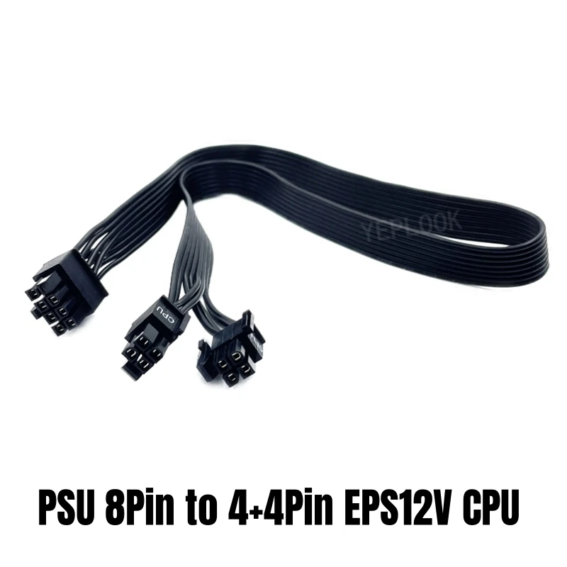 CPU Power Cable for Gigabyte P750GM, P850GM, P1000GM PSU, 8Pin to 4+4Pin ATX/EPS12V 18AWG 60 CM for Gigabyte P-GM Modular Powers