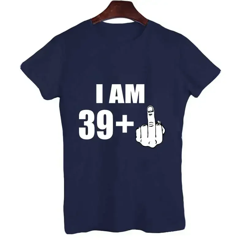 남성용 T 셔츠 반팔 티셔츠 40 번째 생일 선물 그래픽 탑 2023 streetwear 남성용 반팔 티셔츠 미적 의류