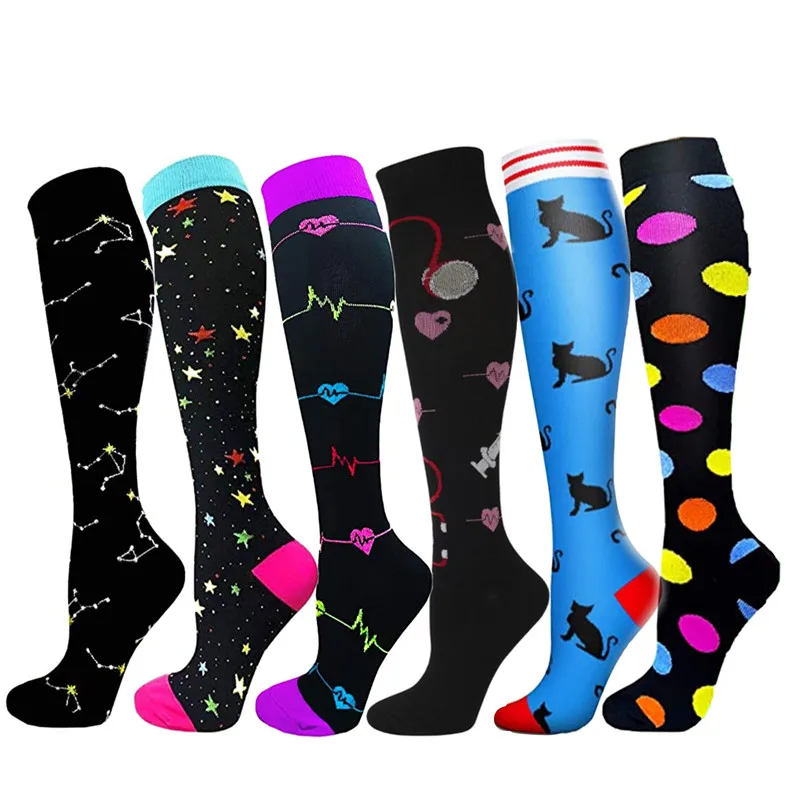 Men Compression Stockings Varicose Veins Socks Edema Diabetes Unisex ...