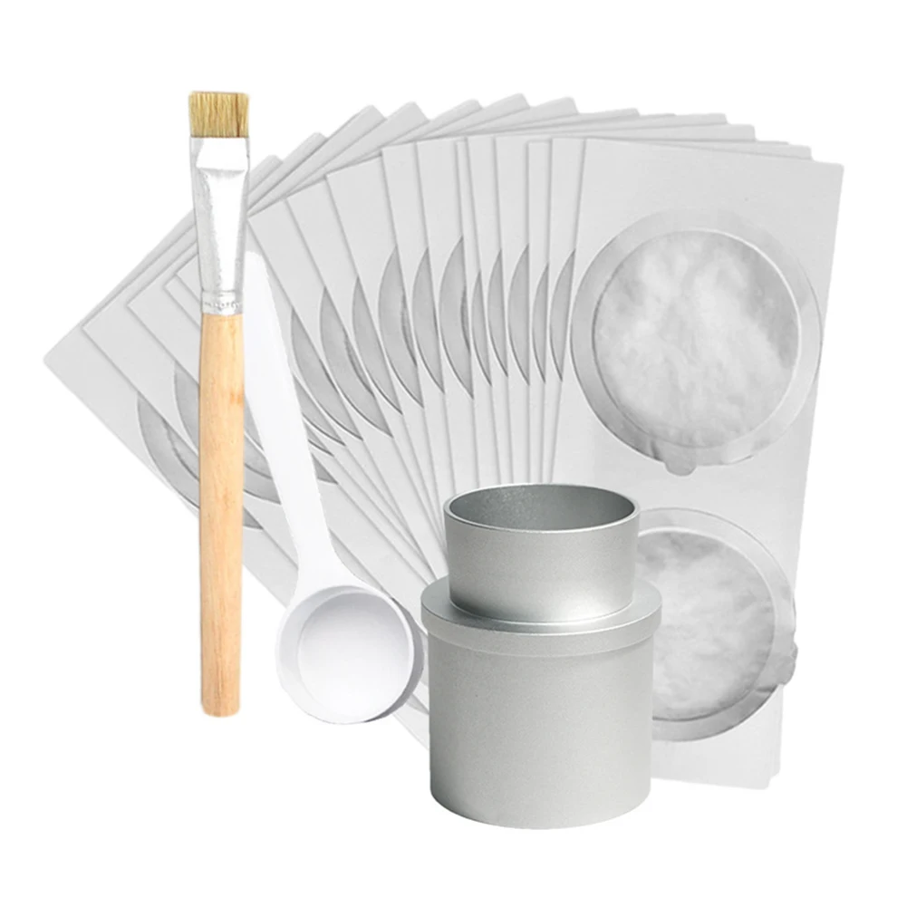 Reusable Vertuo Metal Capsule Filling Tool Refill Kit Aluminum Rack for Nespresso Vertuoline with Brush Spoon Pod Silver