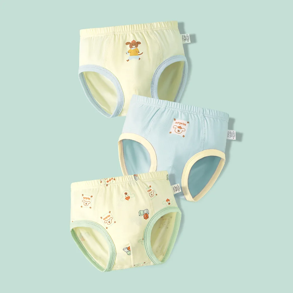 

Boys Do Not Clip Their Farts, Pure Cotton Breathable Cartoon Printed Shorts And Underwear For Children Size 100-160