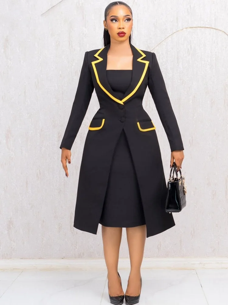 Wmstar Two Piece Set Women Wholesale Elegant Commuting Waist Cinching Lapel Stretch Vest Summer Outfit Fancy Club Outfit