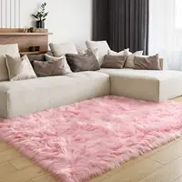 Imitation Sheepskin Carpet For Living Room Faux Fur Sofa Cushion Luxurious Plush Area Rug Warm Fluffy Foot Mat Kids Bedside Rugs 1