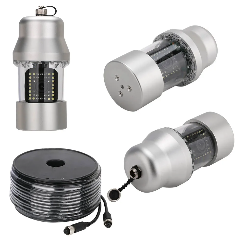 수중 낚시 비디오 카메라 어군 탐지기, IP68 방수, 38 LED, 360 도 회전 카메라, 10 인치, 50m