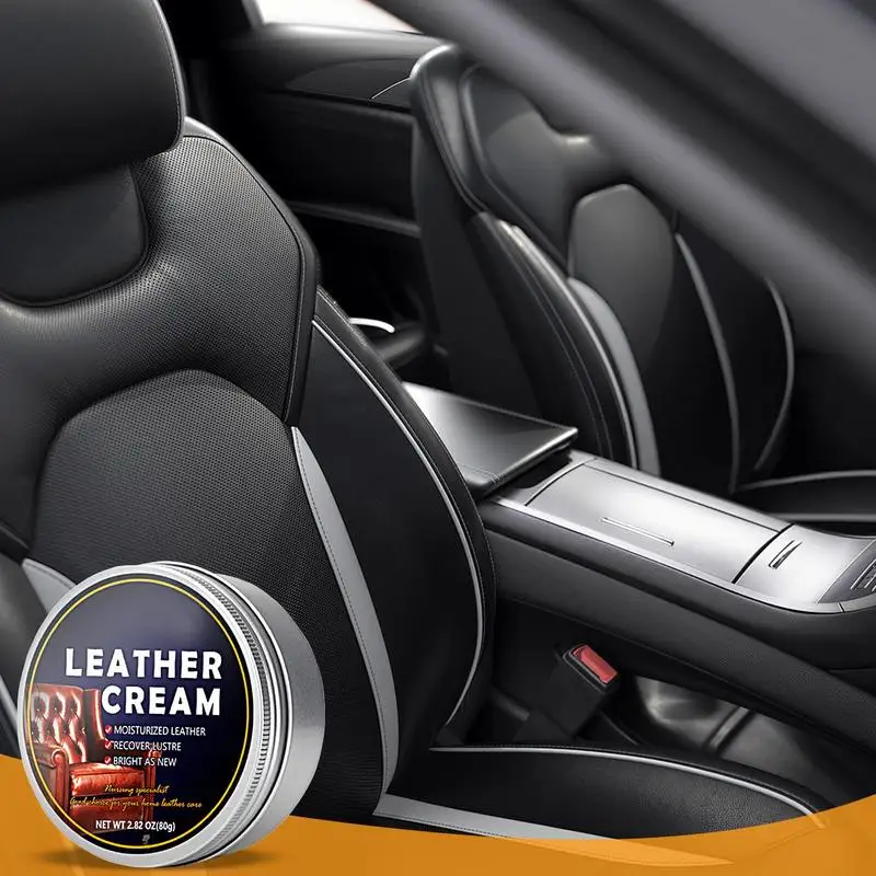 Leather Care Cream 80g Oil For Leather Boots All-Natural Cream Waterproof Soften And Restore Care Will Not Darken